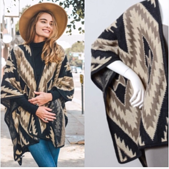 Cozy Boho Kimono Wrap One Size - Picture 2 of 6